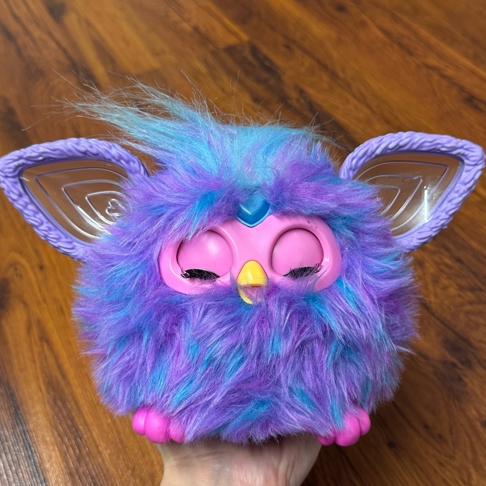 Hasbro Furby Interactive Toy Purple Teal 2023